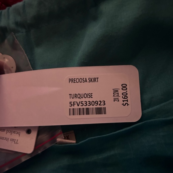 Preciosa Skirt 2X Soft Surroundings Skirt - Picture 9 of 10